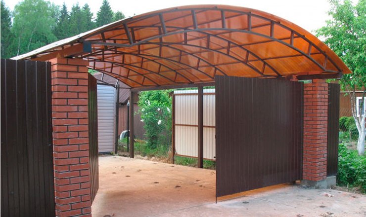 Арочный навес